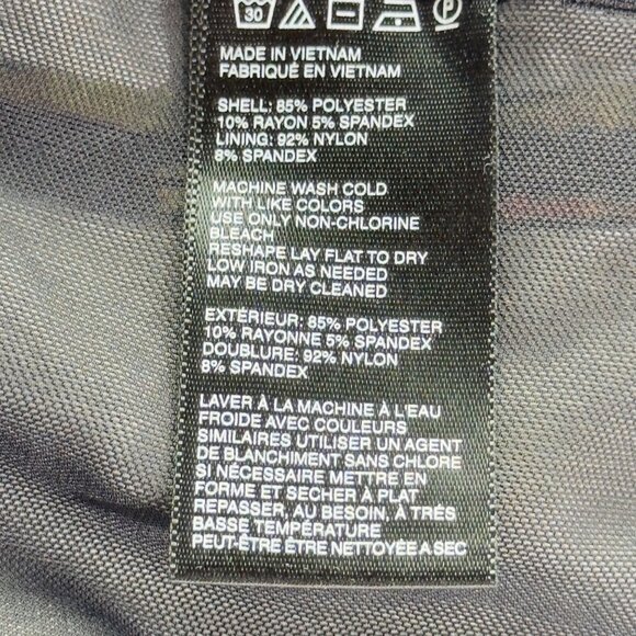 SILENCE + NOISE Women's Abstract Print Mini Skirt Size XS - Picture 7 of 8